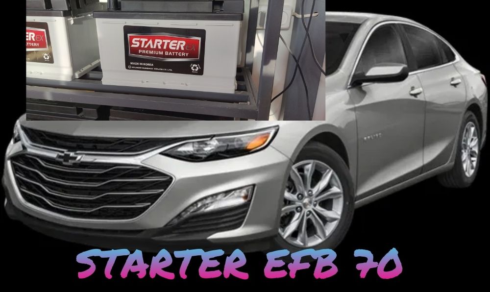 Akkumulyator аккумулятор для Малибу STARTER EFB dastavka mavjud 24 7