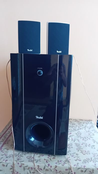 Субвофер със две тонколони  TEUFEL
