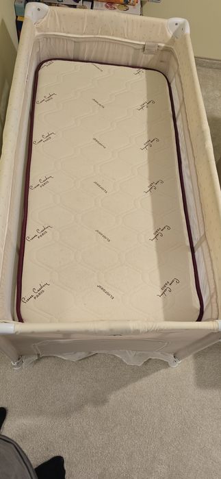 Бебешка кошара за игра и спане Safari бежова