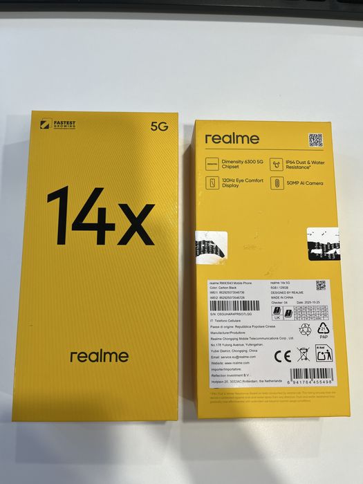 Realme 14x 5G 128GB чисто нов