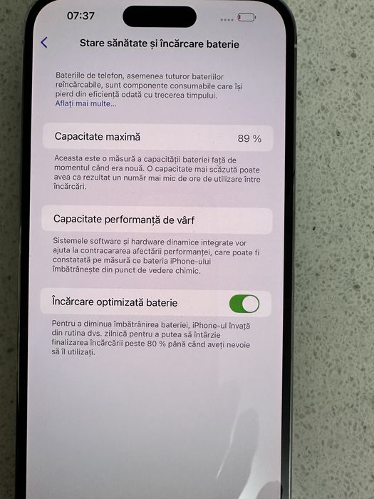 IPhone 14 Pro Max Silver 128 GB