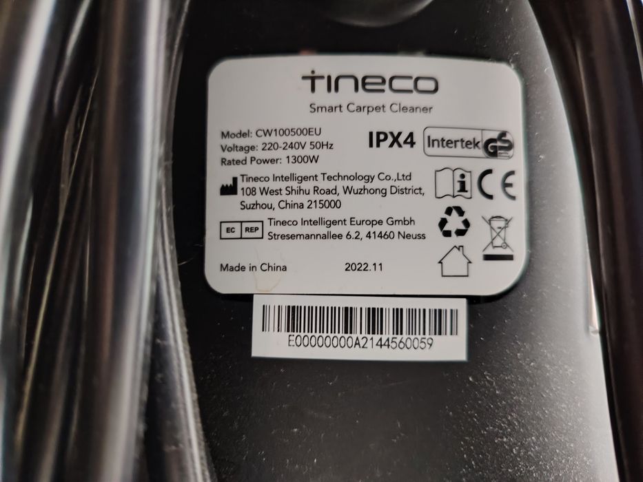 Aspirator profesional TINECO pentru covoare, mocheta