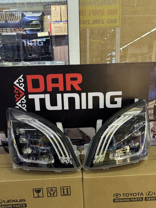 Prado 120 передние Led фары