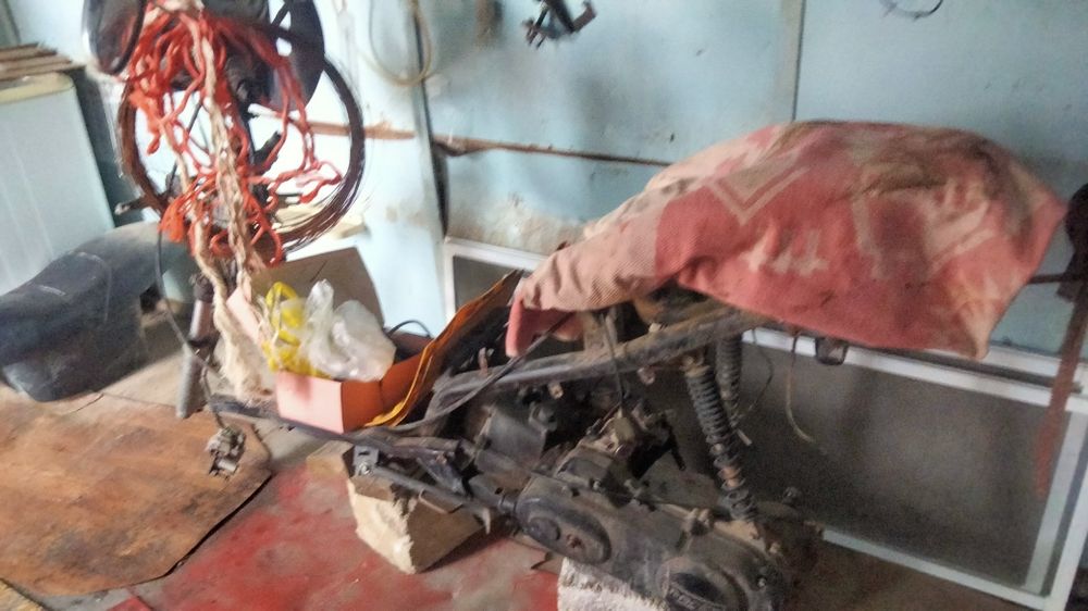 Скутер, мопед двигатель матор сартер