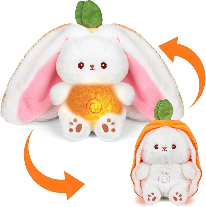 Дишаща плюшена играчка Зайче, Плюшена играчка за сън Заек