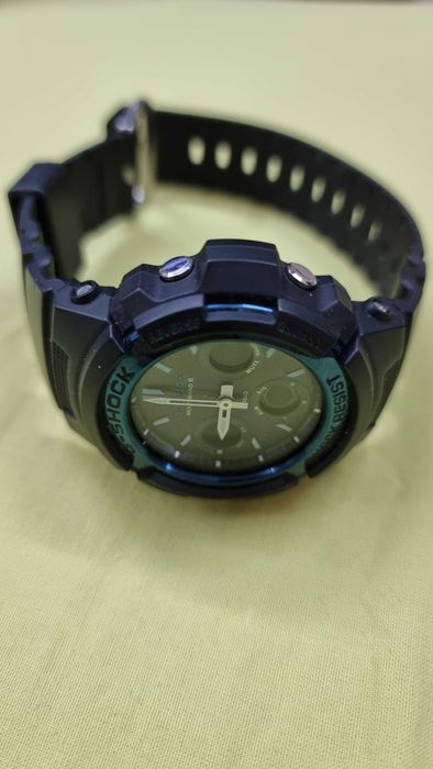 Часовник Casio G-SHOCK AWG-M100A-1AER Solar Radio