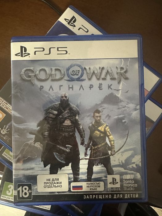 Диск God Of War новый пс5