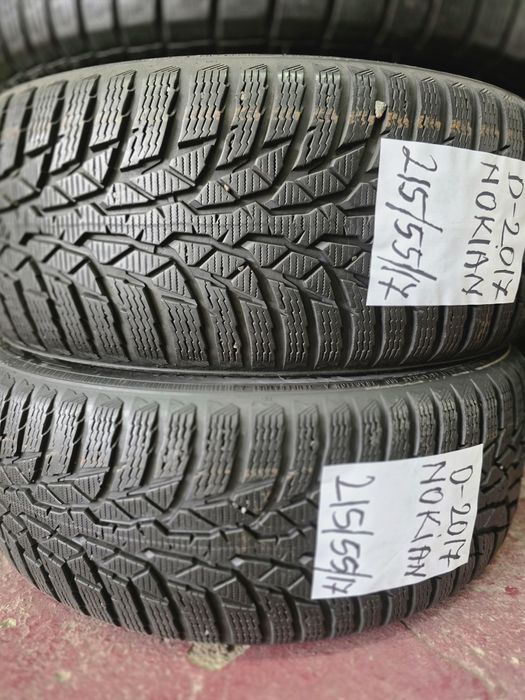 2x 215/55/17 M+S NOKIAN Stare excelenta