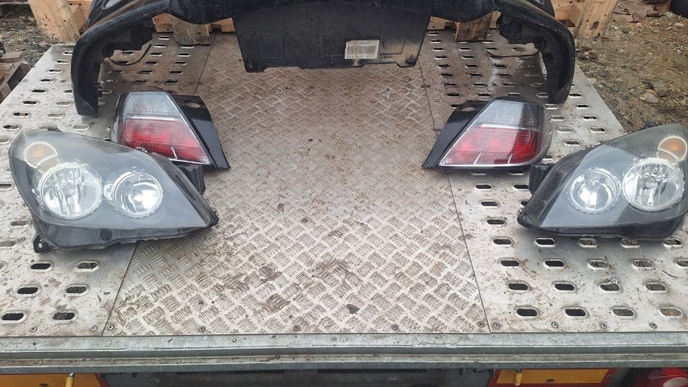 Bara fata far capota triple bara spate opel astra h gtc opc