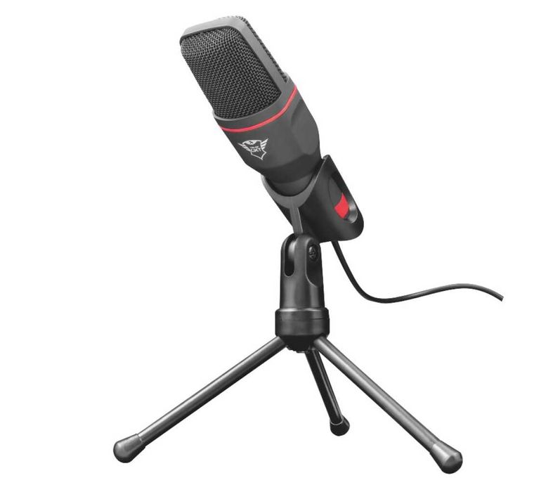 Microfon Trust Mico GXT212 pe Jack audio 3.5 mm si cablu 1.8 m