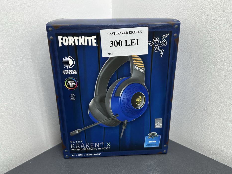 Casti razer kraken editie FORTNITE •Matei Amanet Margeanului•