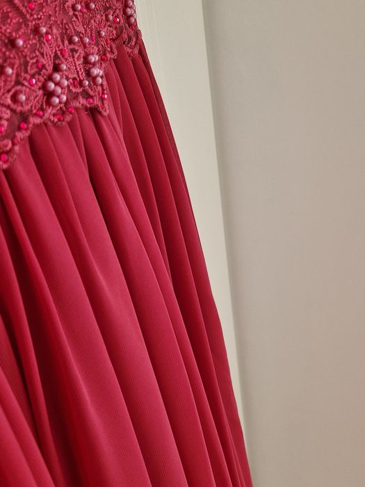 Rochie de ocazie lunga roz