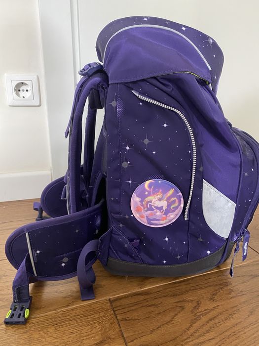 Раница за първи клас Ergobag Beargasus, комплект 6 части