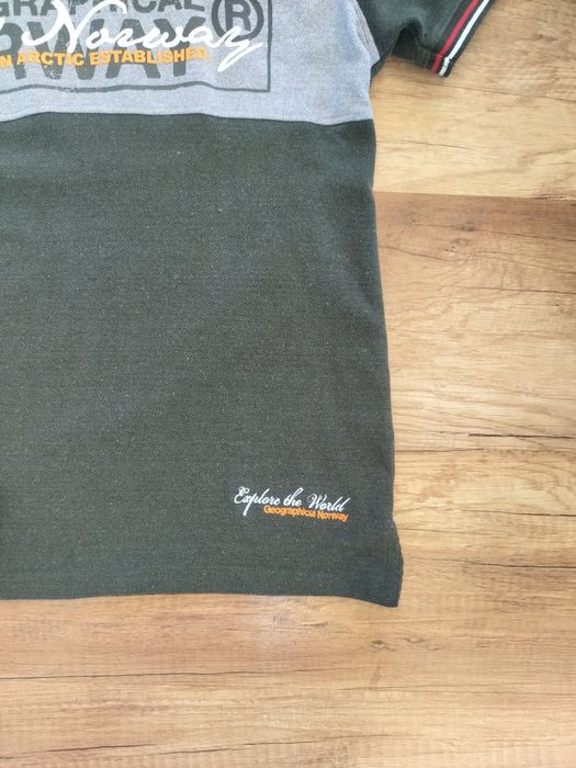 Тениска с яка Geographical Norway