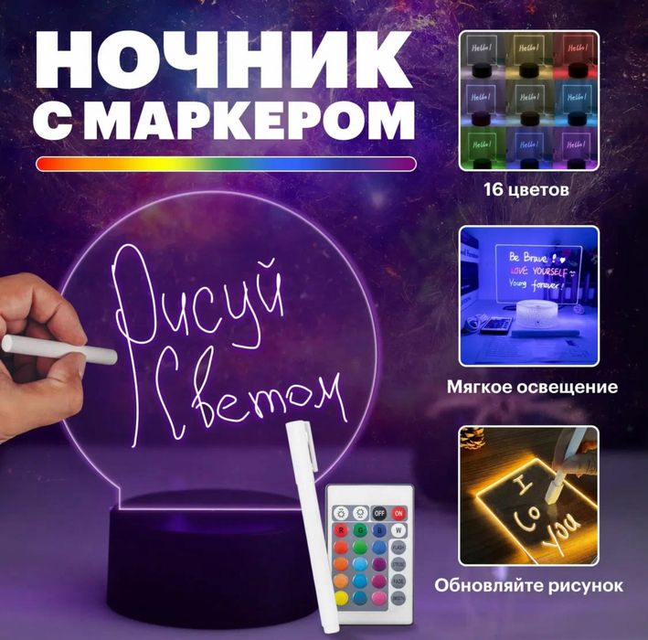 Светильник декоративный ночник