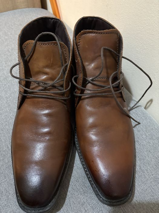 Официални кожени обувки Cafe Moda