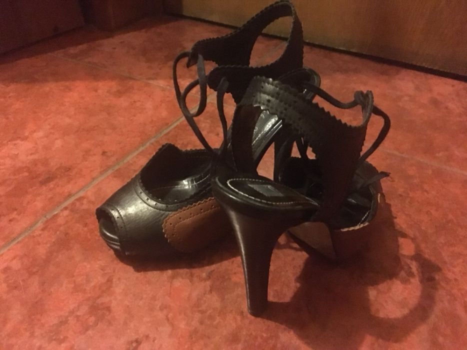 Sandale negre Musette