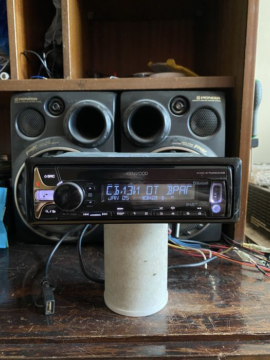 Kenwood KDC-X7000DAB -ВИСОК КЛАС - USB Bluetooth CD за кола сд радио