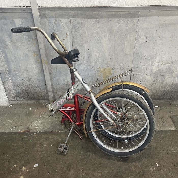 Велосипед Салют в хорошем состоянии