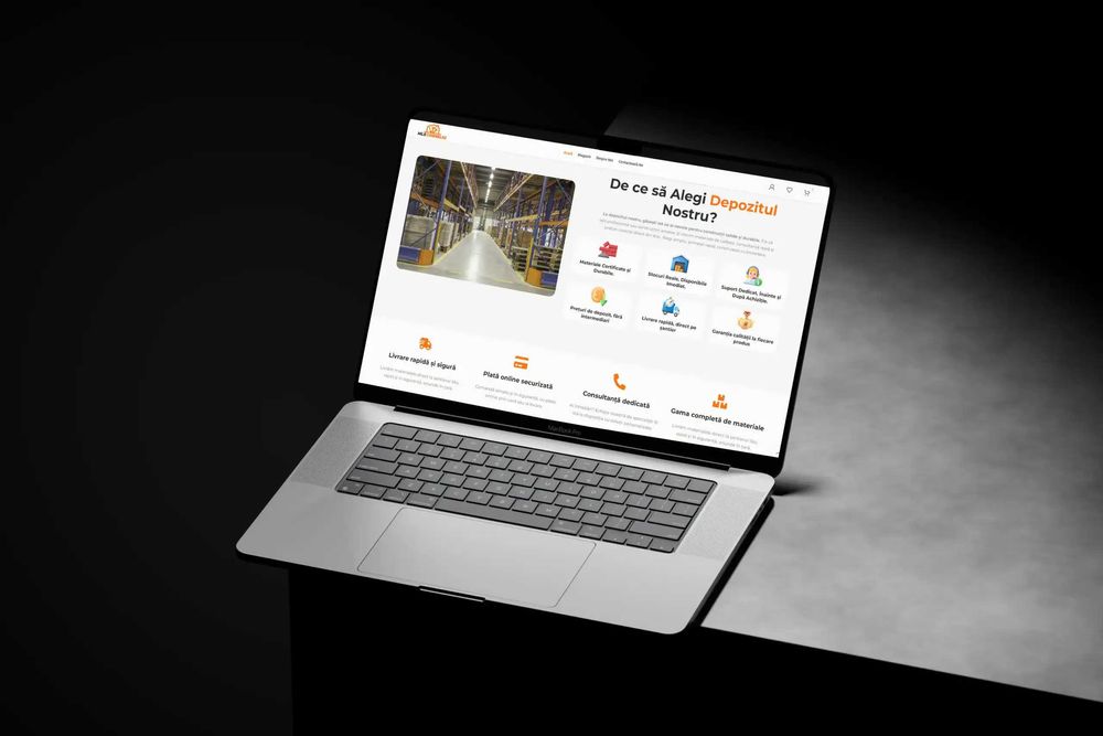 Dezvoltare Website Modern pentru Afaceri care Vor Clienți din Online