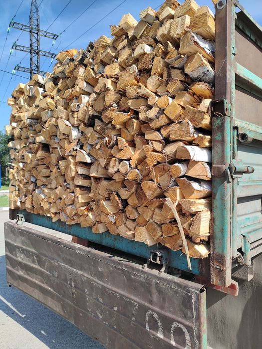 Дрова берёза колотая. Доставка и Самовывоз