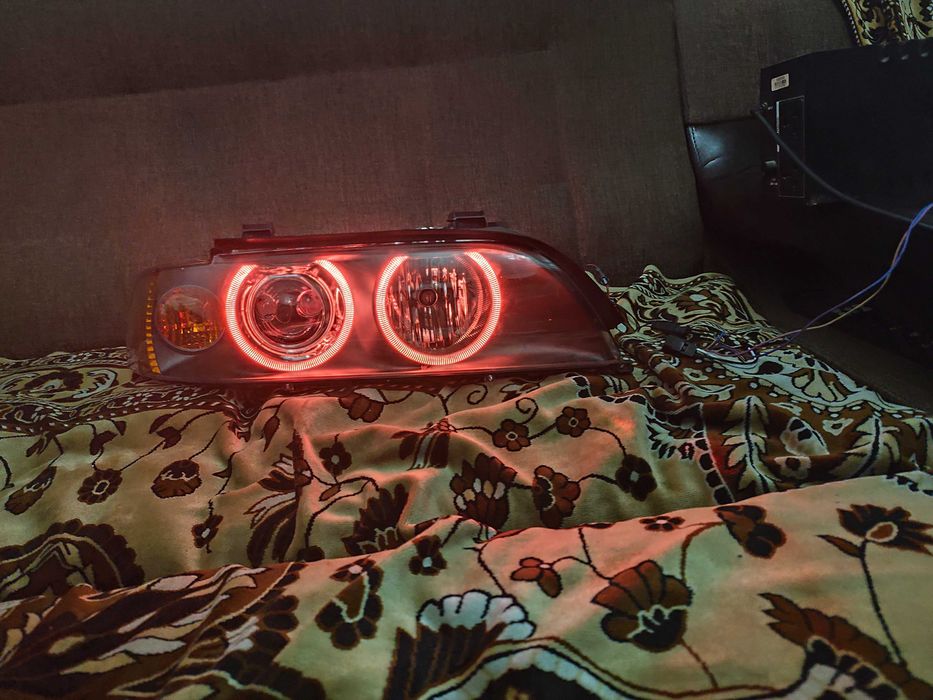 Hella фары рестайлинг BMW E39 BI led Laser
