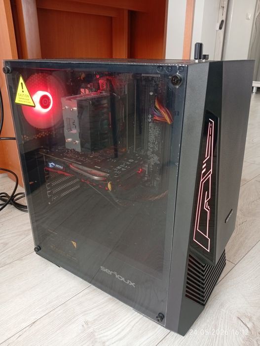 PC GAMING-Asus Prime,CPU i5-4,1GHz,RAM 16GB DDR4,M2 Nvme 512GB Nou,