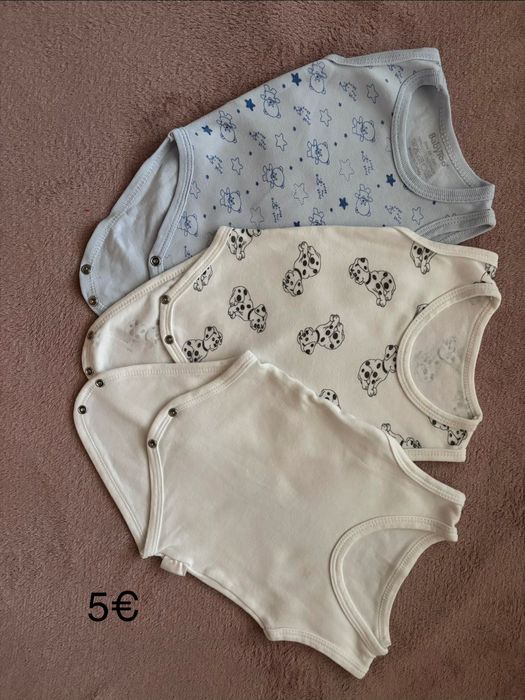 Бебешки комплекти за момче размер 68 на цени от 3-12€