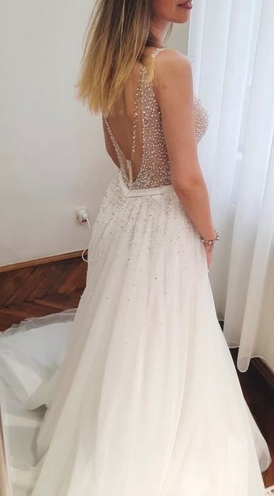 Rochie mireasa La Novia mărime XS-S 34-36