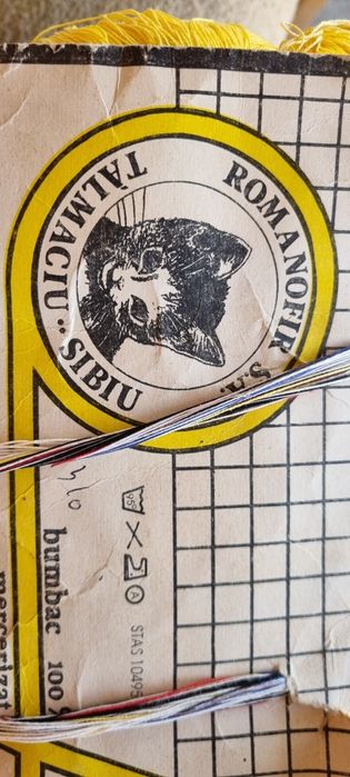 Fir de tricotat sau crosetat - Fire Bumbac 100% mercerizat AIDA