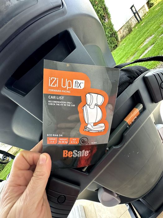 Детско столче за кола BeSafe IZI Up X3 fix