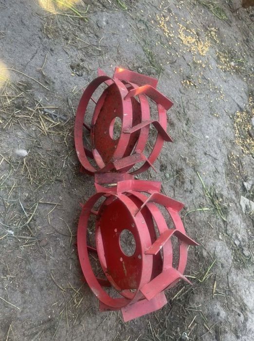 Roți metalice și freze motocultor / motosapă – stare bună