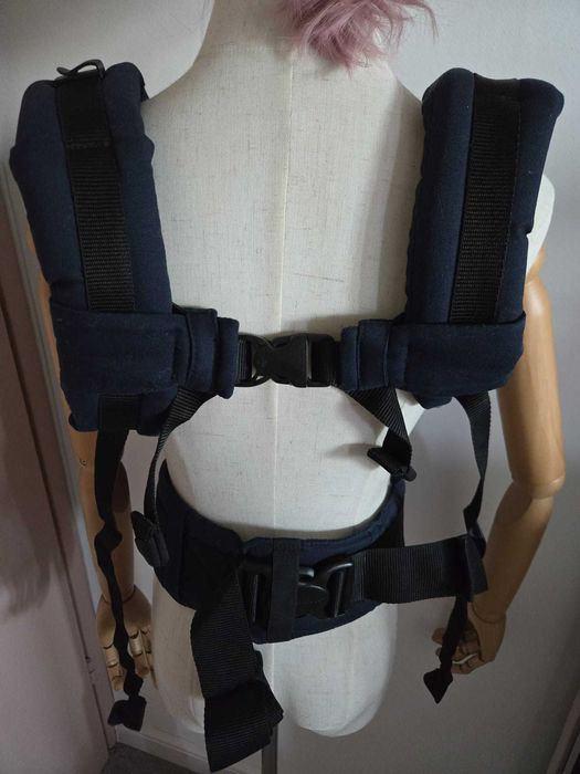 Marsupiu Copii Manduca XT Pepita Navy/ pana la 20 Kg / 3 pozitii