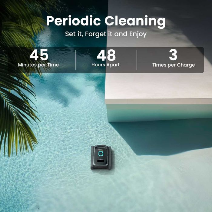 Пылесос для бассейна Aiper Scuba 1600W Cordless Robotic Pool Cleaner!