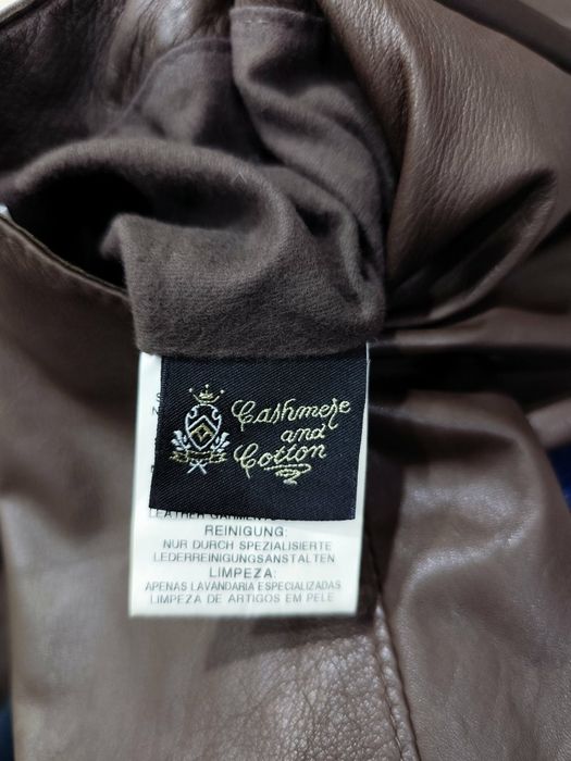 Geaca de piele naturala