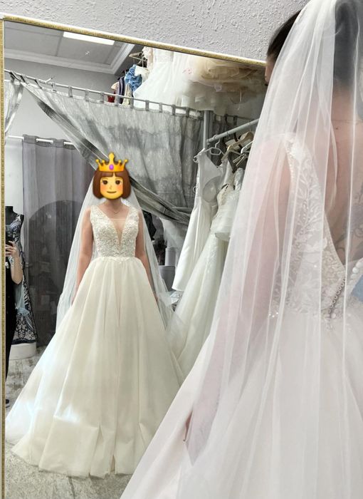 Сватбена рокля без забележки!