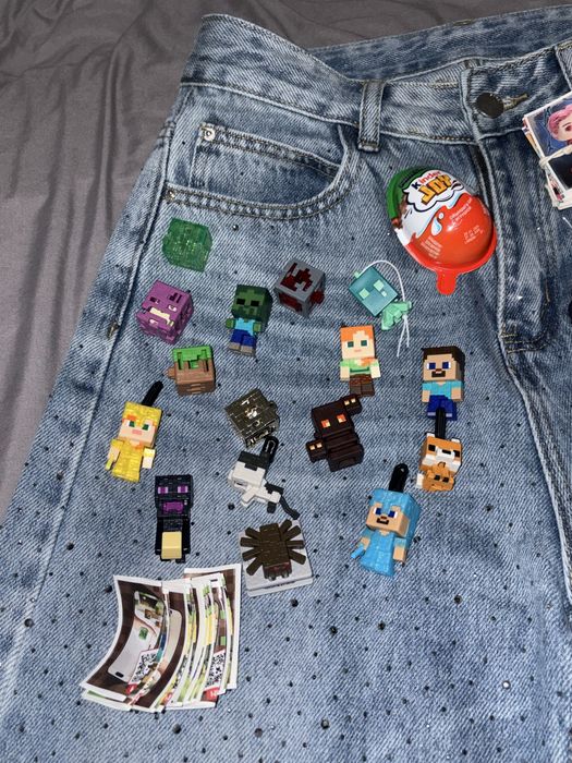 Фигурки киндерджой майнкрафт