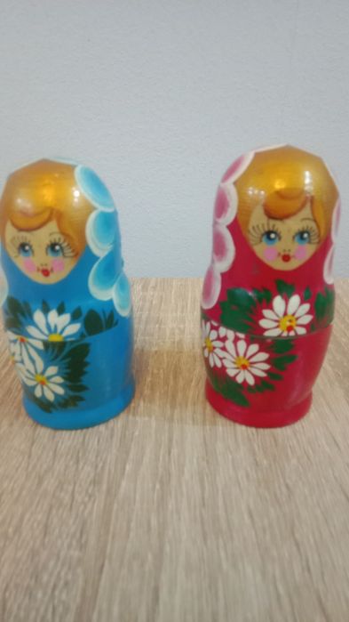 Матрёшка советская, состоит из 3 кукол