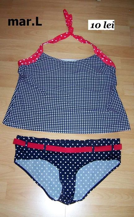 Costum de baie M/L-din 2 piese si tankini