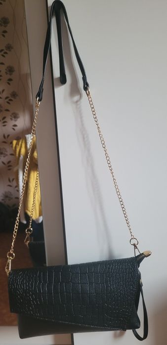 Клатч из натуральной кожи