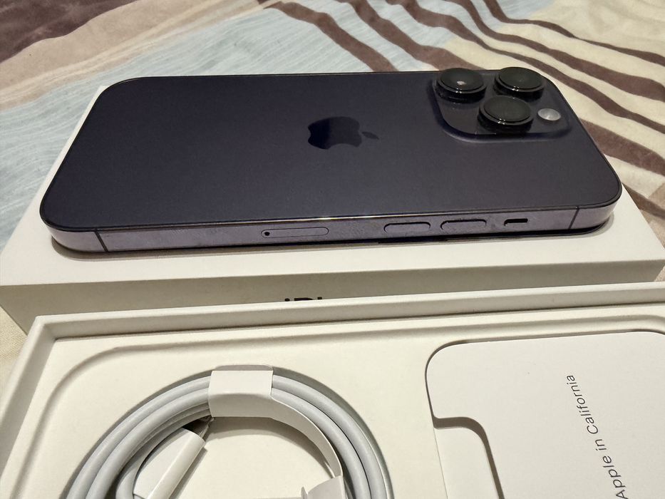Iphone 14 PRO Deep Purple Като нов