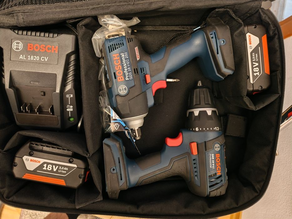 Set Bosch impact+bormasina