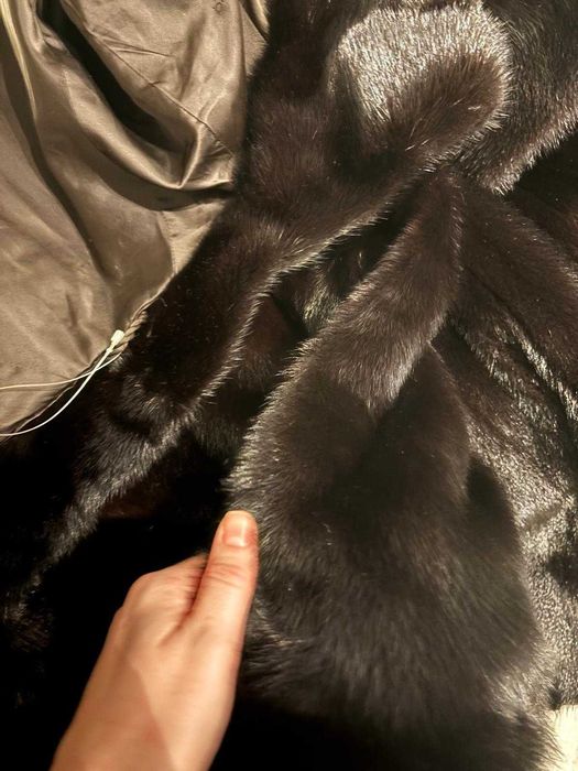 Haină din blană naturală de nurcă – ca nouă