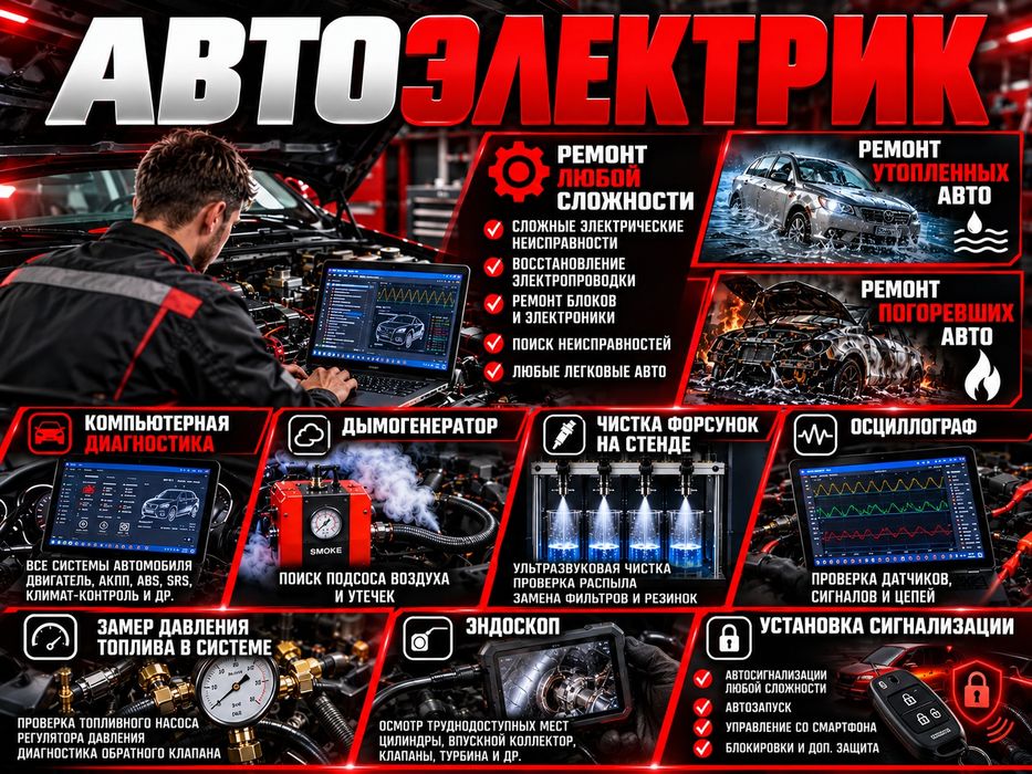 Автоэлектрик и Чистка форсунок