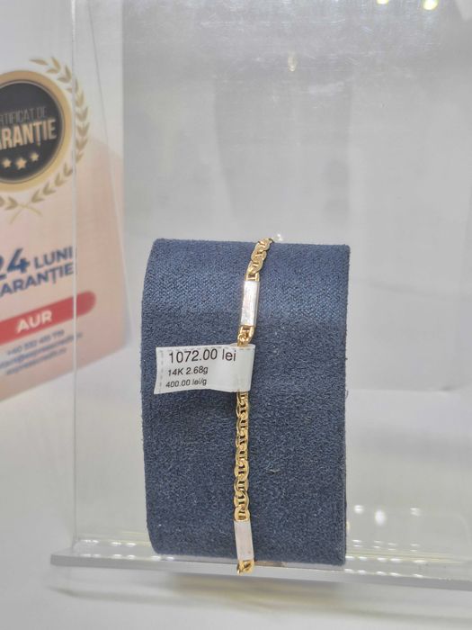 Bratara aur 14k 2.68 gr (AG4 Dacia b.50045) Garantie 2 ani