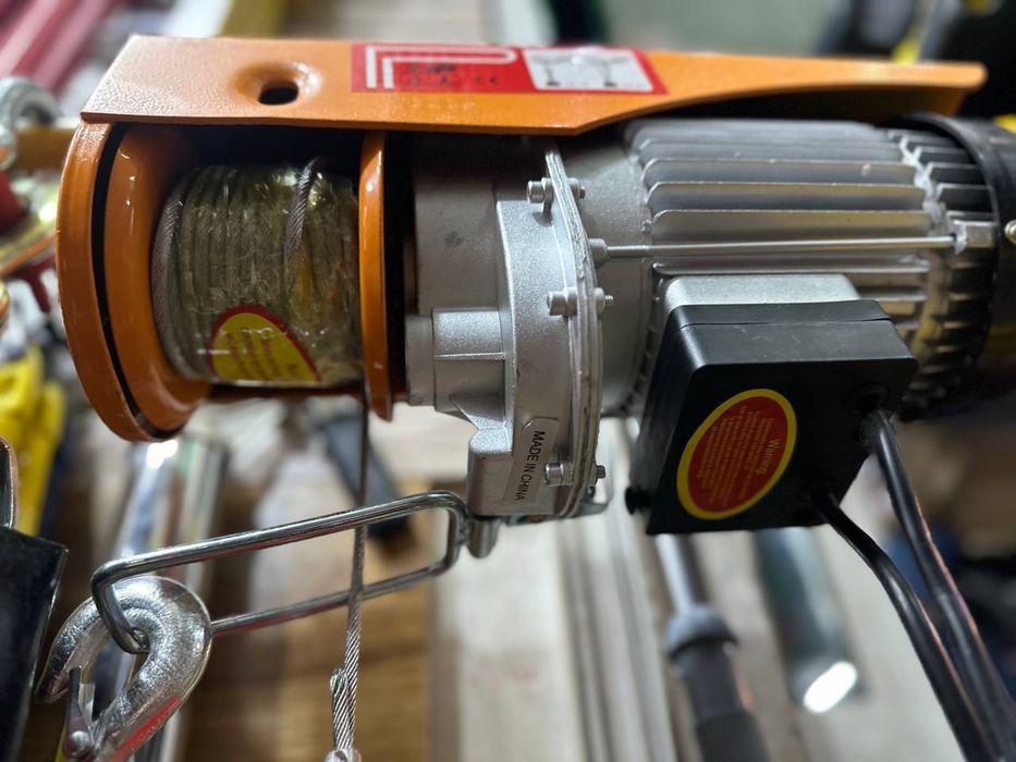 Elektr telfer lebyotka  / Электрическая лебедка