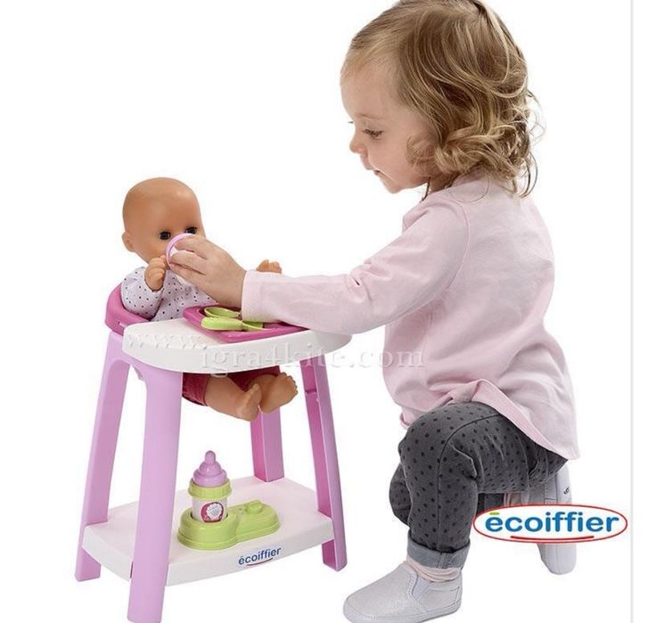 Детски играчки Комплект за повикване на бебе кукла столче за хранене