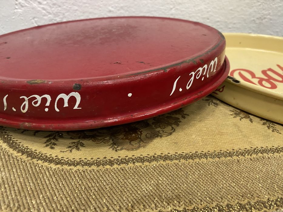 Емайлиран поднос за бира реклама за бира