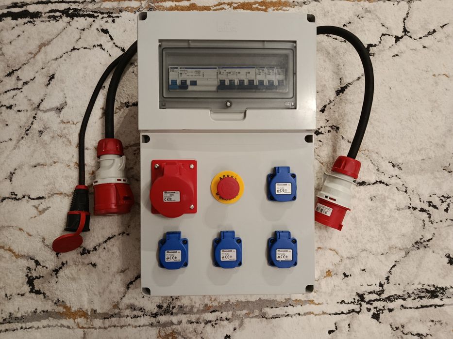 Tablou trifazat pentru organizare șantier