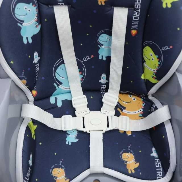 Scaun masa copii, 3 in 1, model Astro Dino - resigilat